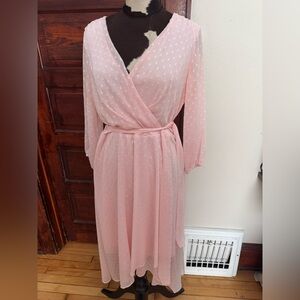 Tommy Hilfiger Light Pink Sheer Dress